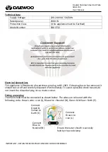 Preview for 5 page of Daewoo SDA1732 User Manual