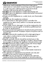 Предварительный просмотр 3 страницы Daewoo SDA1773 User Manual