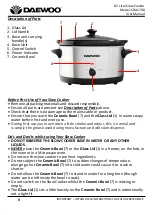 Preview for 8 page of Daewoo SDA1788 User Manual