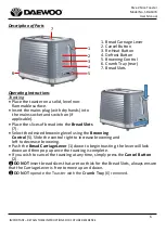 Предварительный просмотр 6 страницы Daewoo SDA1974 User Manual