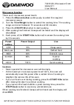 Preview for 9 page of Daewoo SDA2071 User Manual