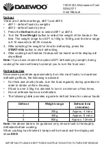 Preview for 10 page of Daewoo SDA2071 User Manual