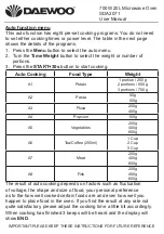 Preview for 11 page of Daewoo SDA2071 User Manual