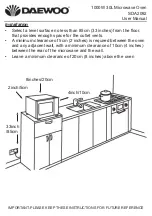 Предварительный просмотр 7 страницы Daewoo SDA2092 User Manual