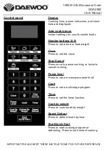 Предварительный просмотр 9 страницы Daewoo SDA2092 User Manual