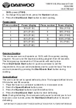 Предварительный просмотр 11 страницы Daewoo SDA2092 User Manual