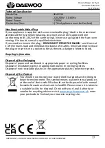 Preview for 17 page of Daewoo SDA2310 User Manual