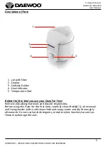 Preview for 5 page of Daewoo SDA2324 User Manual