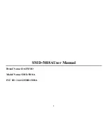 Daewoo SMD-5018a User Manual preview