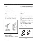 Предварительный просмотр 74 страницы Daewoo TACUMA Body Repair Manual