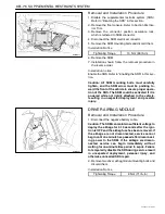 Предварительный просмотр 1690 страницы Daewoo TACUMA Service Manual