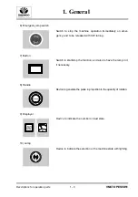 Preview for 13 page of Daewoo TAPER 40 Operation Manual