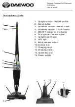 Предварительный просмотр 4 страницы Daewoo TORNADO FREEDOM FLR00044 User Manual