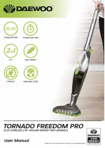 Предварительный просмотр 1 страницы Daewoo TORNADO FREEDOM PRO User Manual