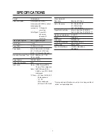 Preview for 2 page of Daewoo TVZ 1321 Service Manual