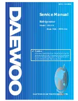 Daewoo VR-130 Service Manual preview