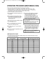 Preview for 10 page of Daewoo WM1310PM Operating Instructions Manual