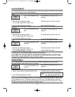 Preview for 13 page of Daewoo WM1310PM Operating Instructions Manual