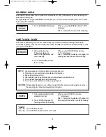 Preview for 15 page of Daewoo WM1310PM Operating Instructions Manual