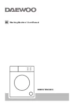 Preview for 1 page of Daewoo WM510T0WU0ES User Manual