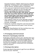 Preview for 10 page of Daewoo WM710T1WU1RS User Manual