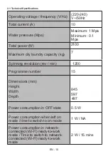 Preview for 13 page of Daewoo WM712T1WU4RS User Manual