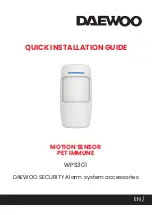 Daewoo WPS301 Quick Installation Manual preview