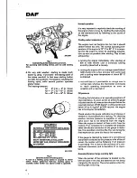 Preview for 6 page of DAF DA 475 Instruction Manual