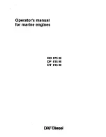 Preview for 2 page of DAF DD 575 M Operator'S Manual