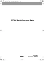 Предварительный просмотр 2 страницы DAF LF Quick Reference Manual