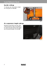 Preview for 7 page of DAF XF Quick Reference Manual