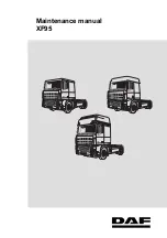 Preview for 1 page of DAF XF95 Maintenance Manual