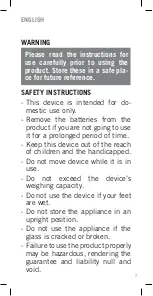 Preview for 7 page of Daga BA-300 Directions For Use Manual