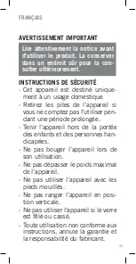 Preview for 15 page of Daga BA-300 Directions For Use Manual