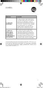 Preview for 9 page of Daga calido confort Directions For Use Manual