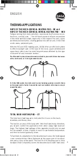 Preview for 21 page of Daga calido confort Directions For Use Manual