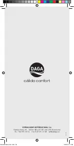 Preview for 64 page of Daga CIN Instructions For Use Manual