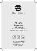 Daga CP-400 Directions For Use Manual preview