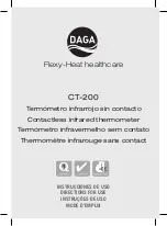 Daga CT-200 Directions For Use Manual предпросмотр