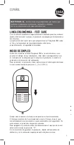 Предварительный просмотр 3 страницы Daga FLEXY-HEAT BM Directions For Use Manual