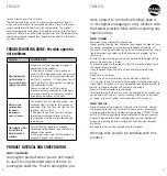 Preview for 7 page of Daga FlexyHeat CMN Directions For Use Manual