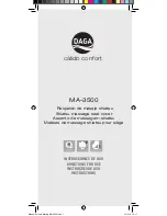 Daga MA-3500 Instruction Manual preview