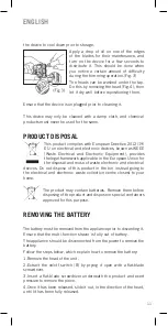 Preview for 11 page of Daga MT-400 Directions For Use Manual