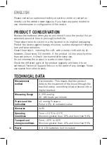 Preview for 18 page of Daga PM-145 Directions For Use Manual