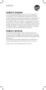 Preview for 11 page of Daga SF-180 Directions For Use Manual