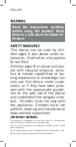 Preview for 6 page of Daga SM-200 Directions For Use Manual