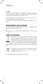 Preview for 8 page of Daga SM-200 Directions For Use Manual