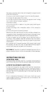 Preview for 11 page of Daga Softy E Directions For Use Manual