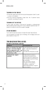 Preview for 12 page of Daga Softy E Directions For Use Manual