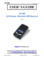 Preview for 1 page of Dagama SG-288 User Manual